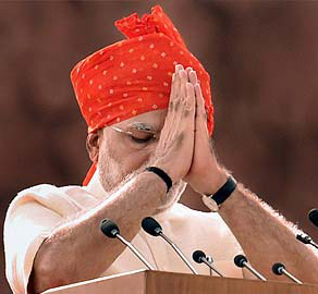 Narendra modi independence speech